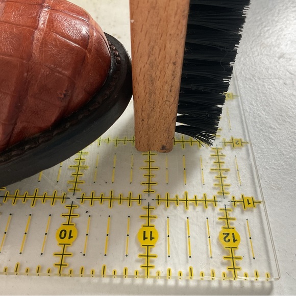 Tony Lama Royal Caiman Cowgirl Boots 7.5 M Belly Cut Tooled - Picture 6 of 16